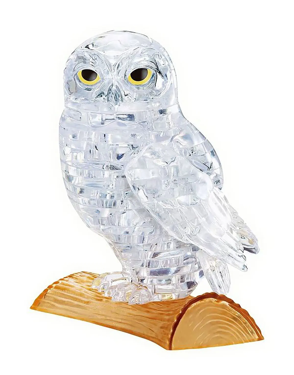 White Owl 3D Crystal Puzzle Birds