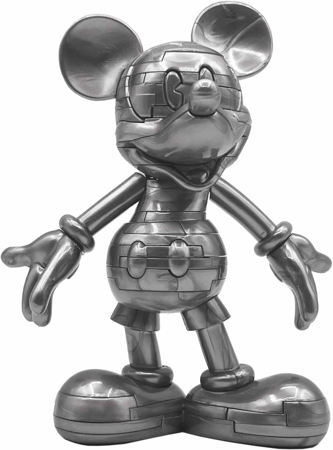 Disney Platinum Mickey Mouse 3D Crystal Puzzle, 37 Pieces, Bepuzzled ...