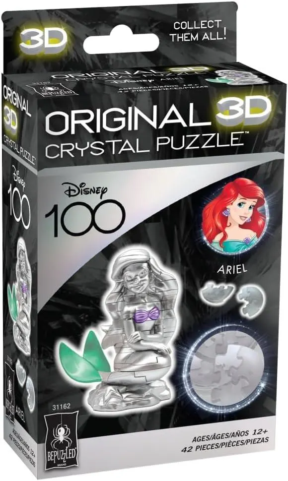 Disney Platinum Arial  3D Crystal Puzzle