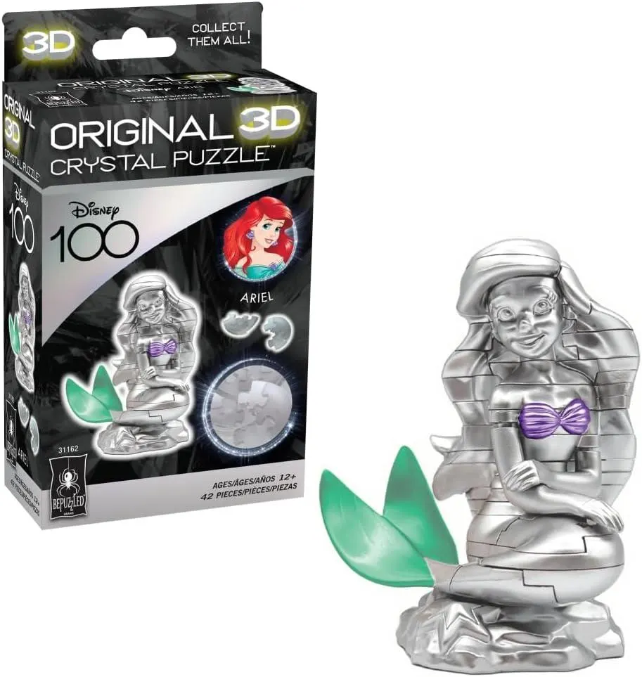Disney Platinum Arial  3D Crystal Puzzle
