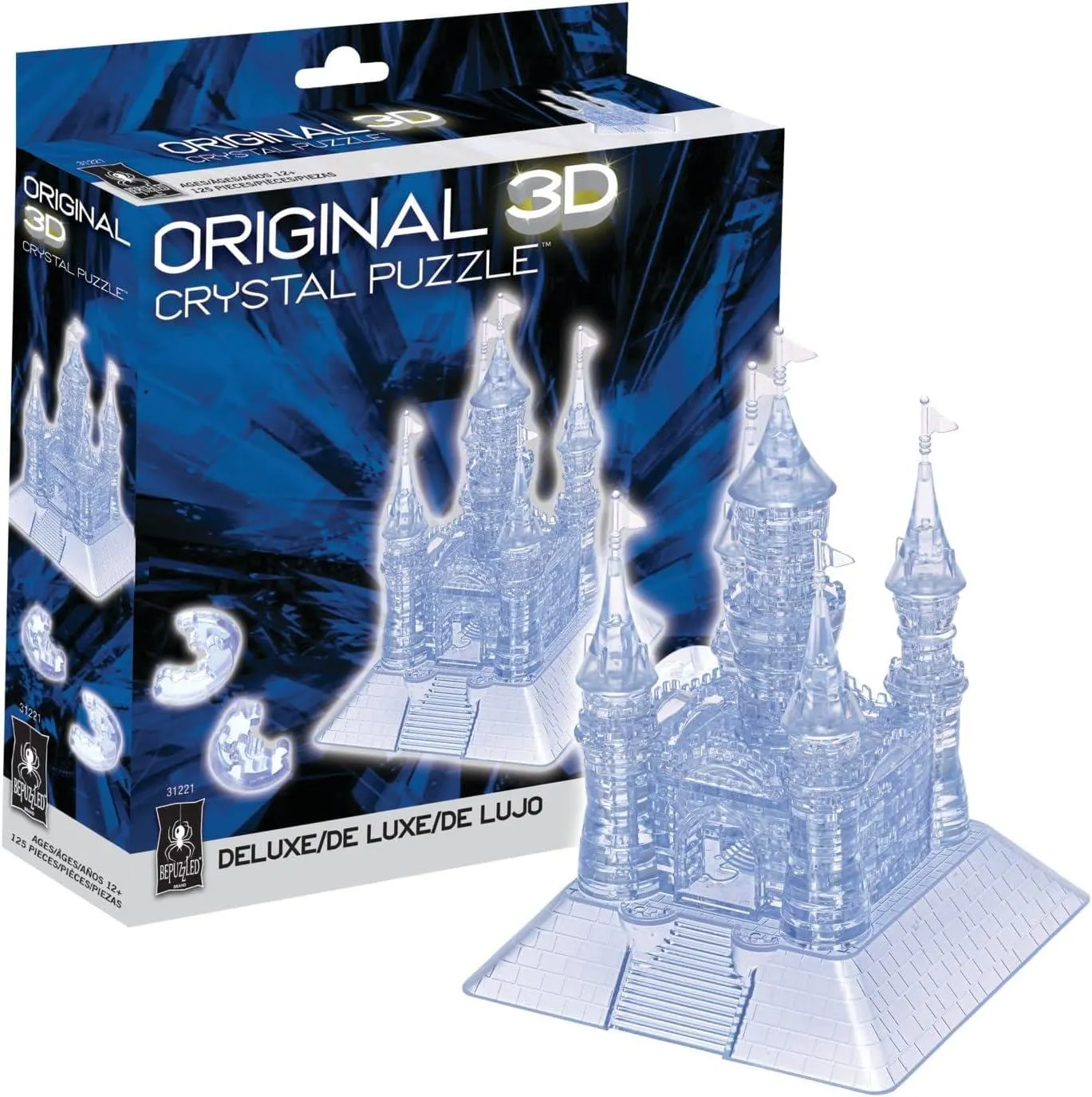 New Castle Deluxe 3D Crystal Puzzle
