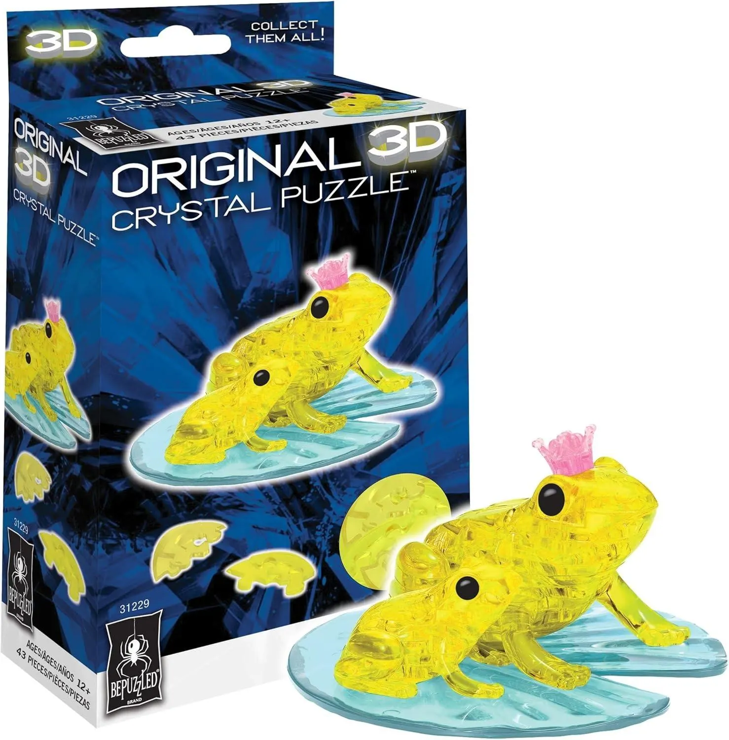 Frog & Baby (yellow) Reptile & Amphibian