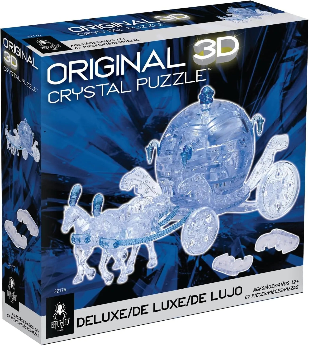 Royal Carriage (blue & white)