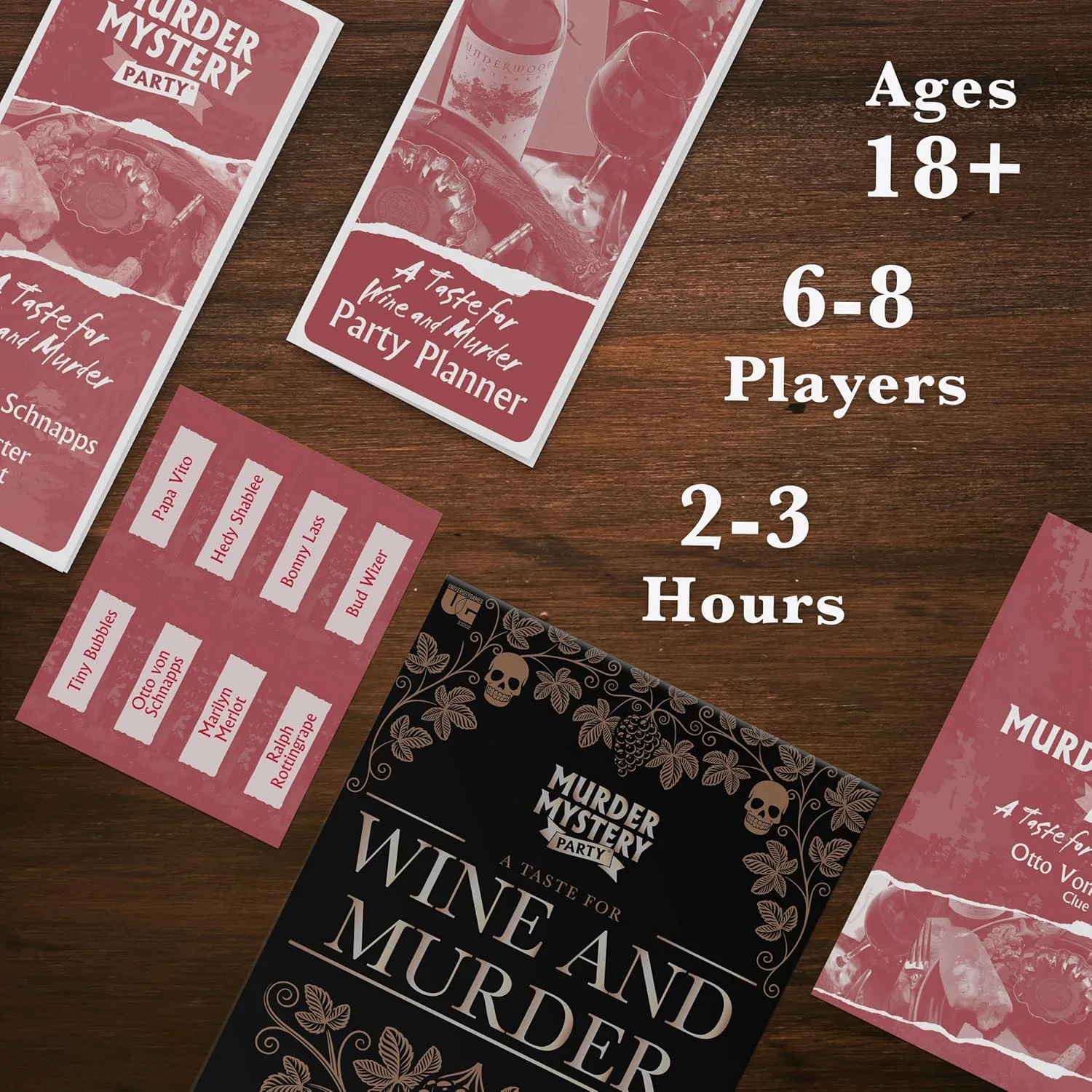 A Taste for Wine & Murder Game