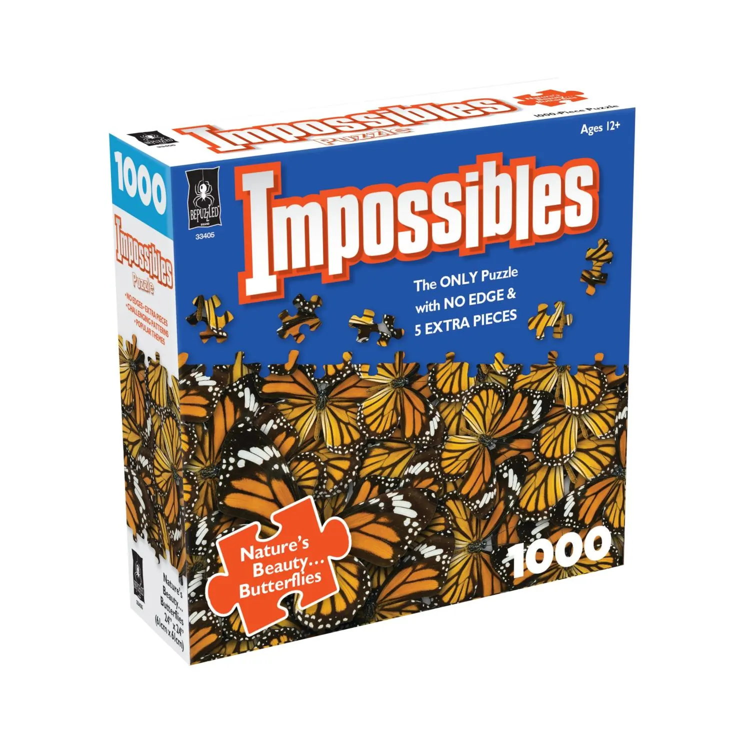Impossibles Puzzles - Butterfly Kisses Butterflies and Insects