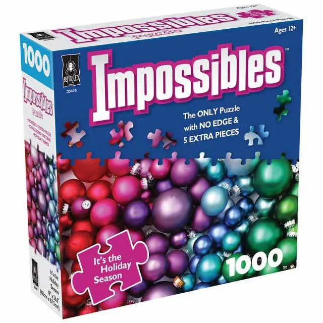 Impossibles Puzzle Holiday Season Christmas