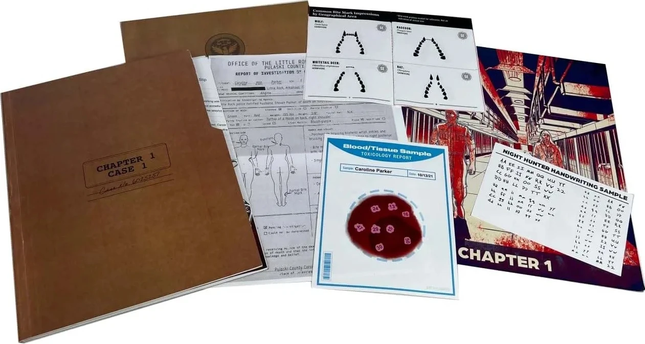 Murder Mystery Party The Night Hunter Game