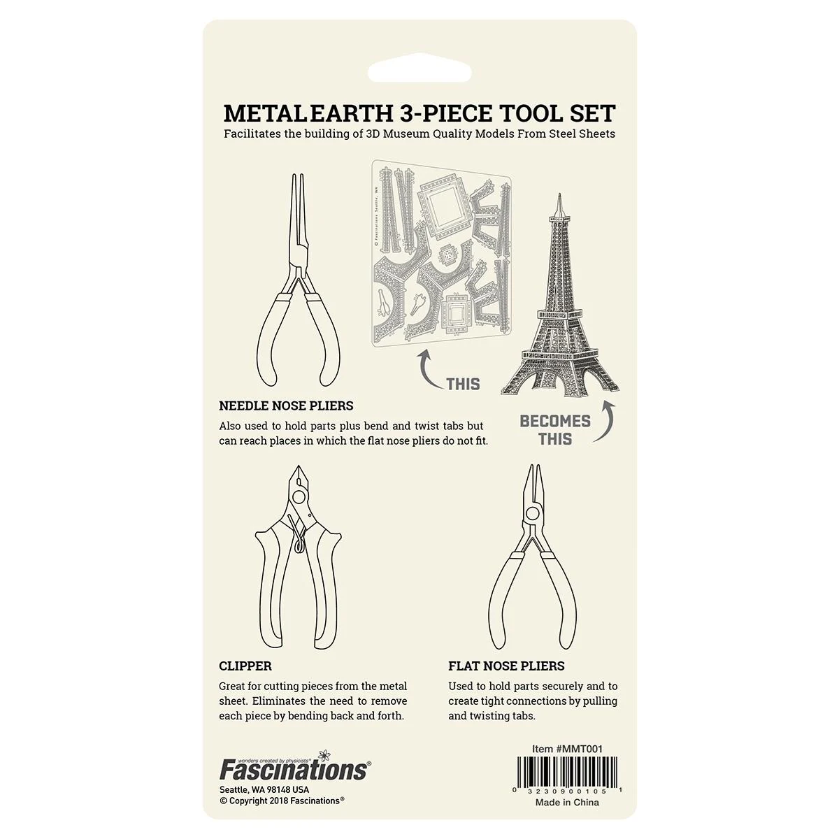 Metal Earth 3-Piece Tool Set