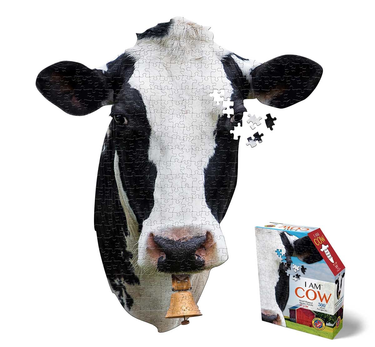 Madd Capp Mini Puzzle - I AM Cow Farm Animal