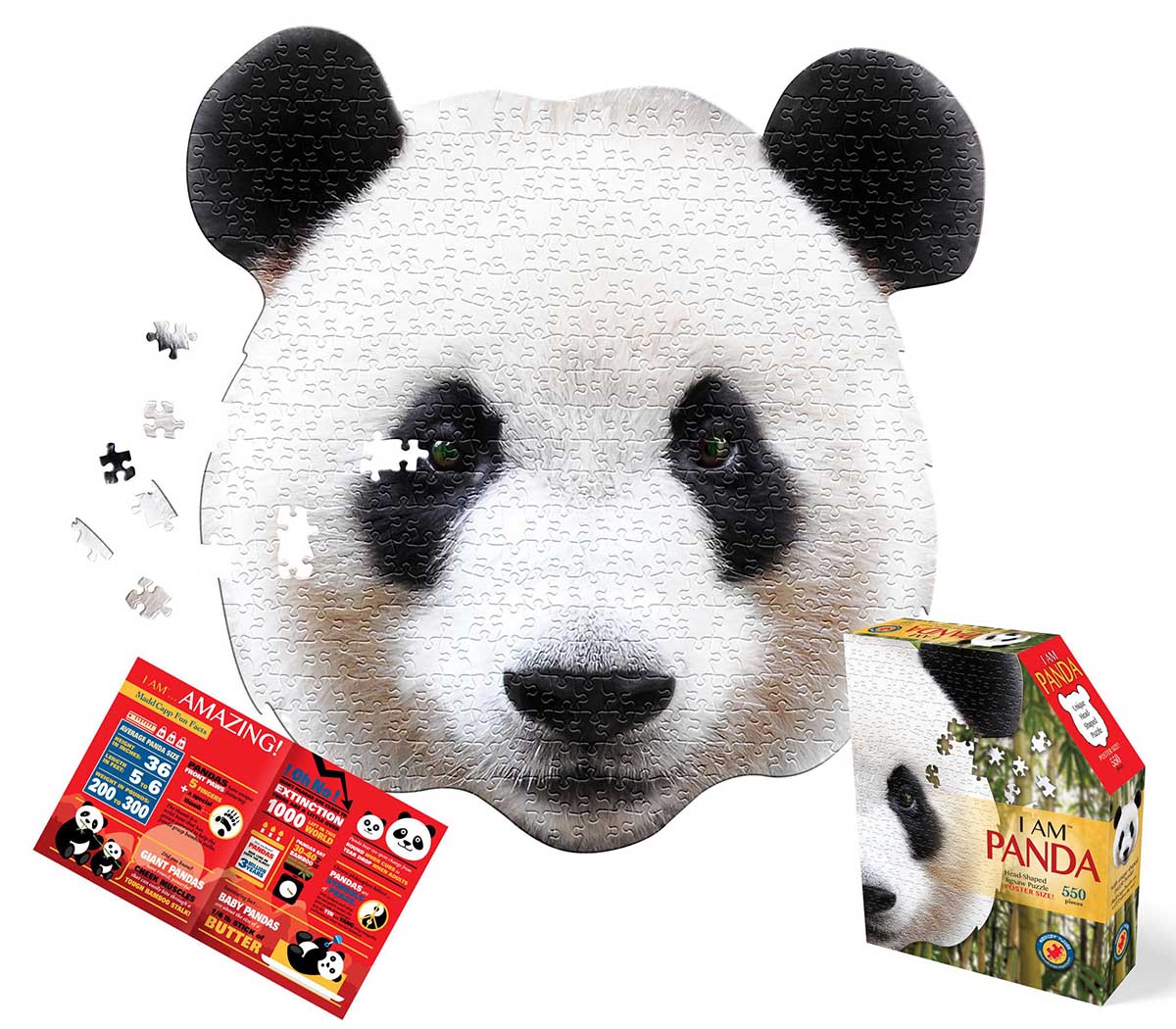 I Am Panda, 550 Pieces, Madd Capp Games & Puzzles | Serious Puzzles