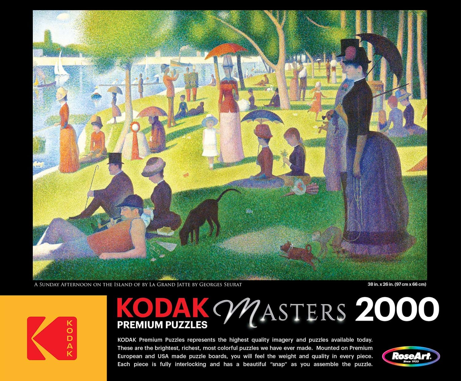 A Sunday Afternoon on the Island of La Grand Jatte by Georges Seurat - Scratch and Dent