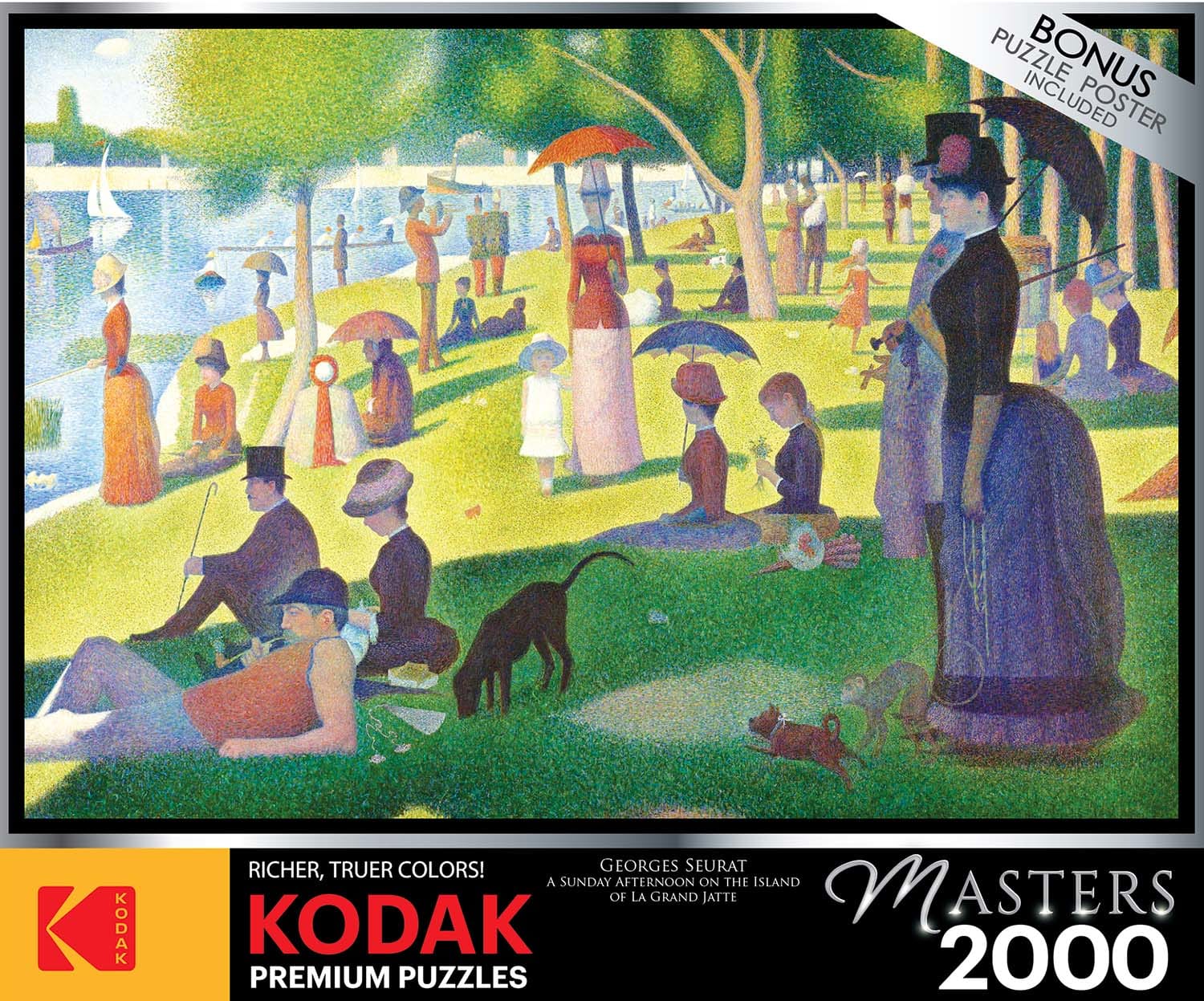 A Sunday Afternoon on the Island of La Grand Jatte by Georges Seurat - Scratch and Dent