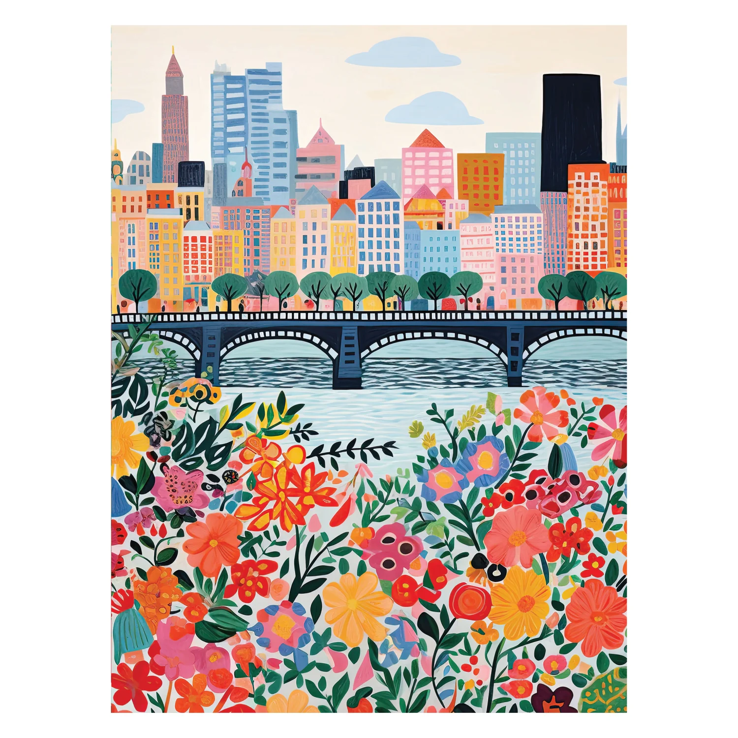 Vertical Visions - London Flower Market