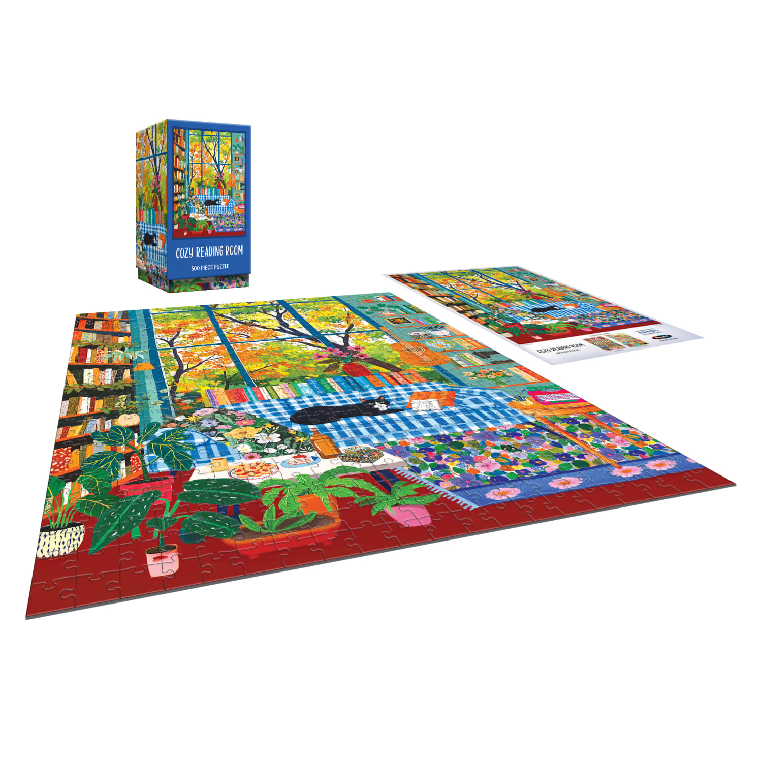 Vertical Visions - Cozy Reading Room