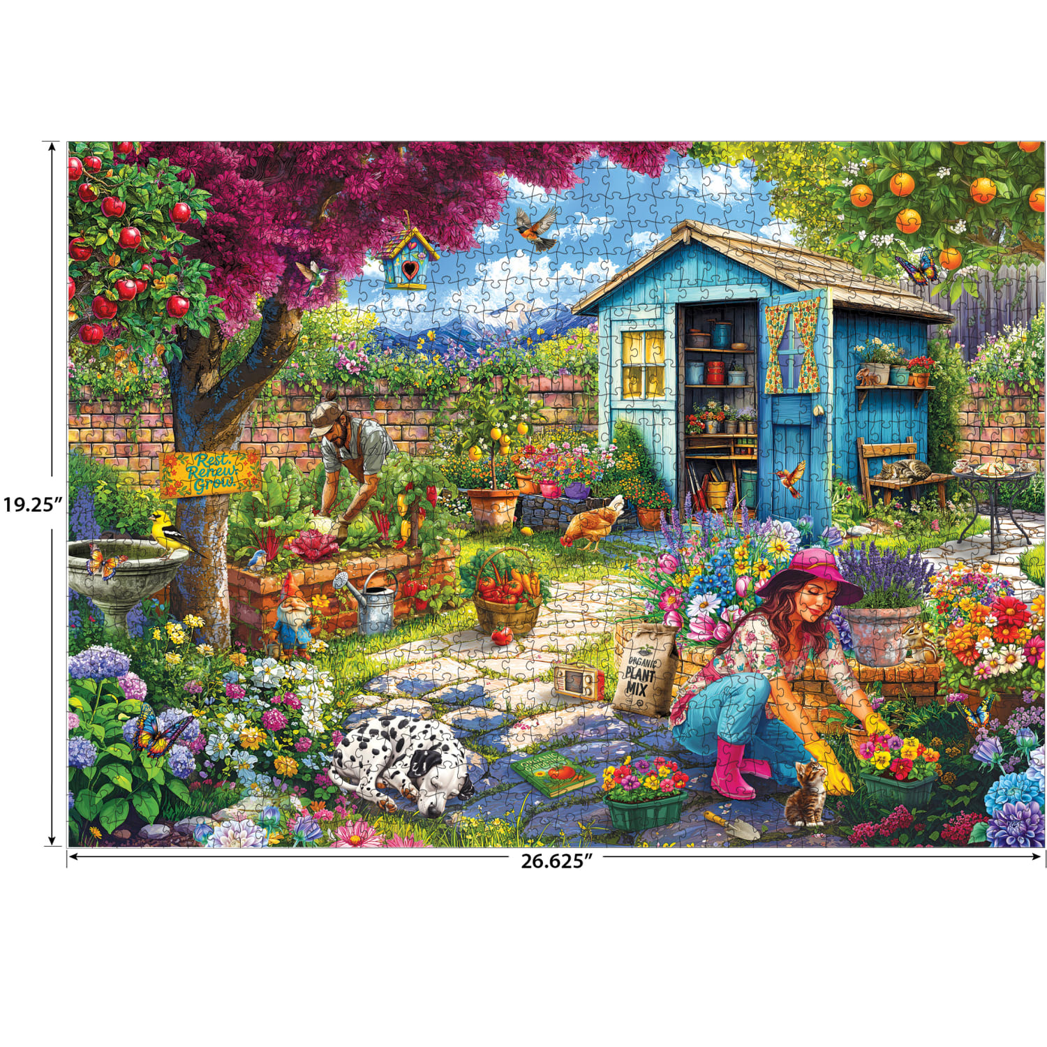 Hobby Haven - Couple In The Garden