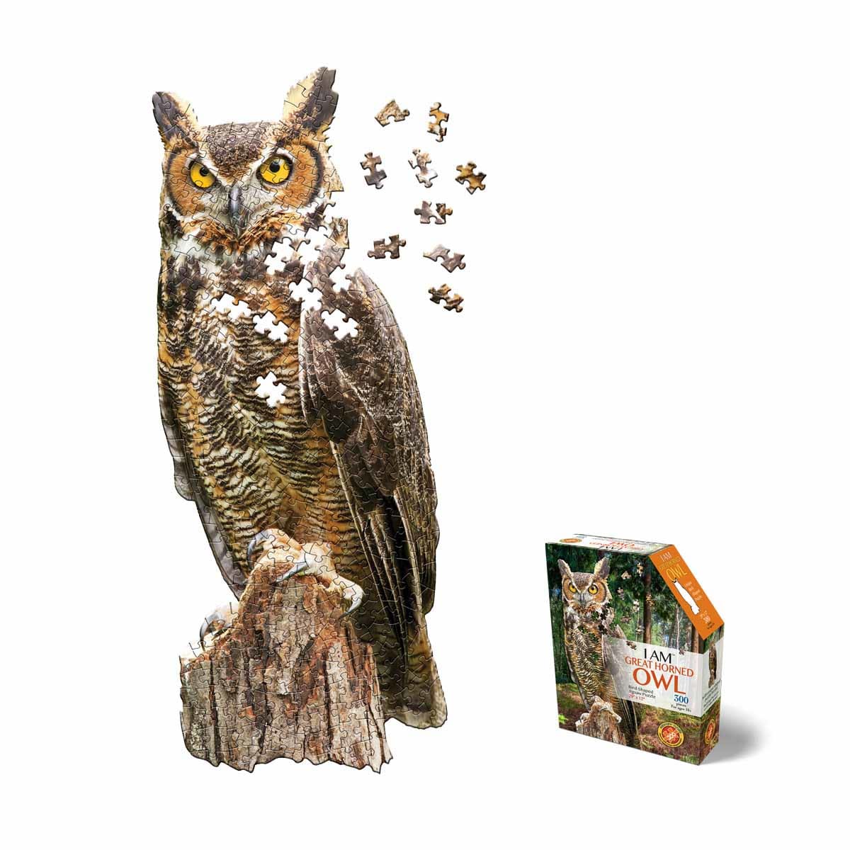 I AM GREAT HORNED OWL