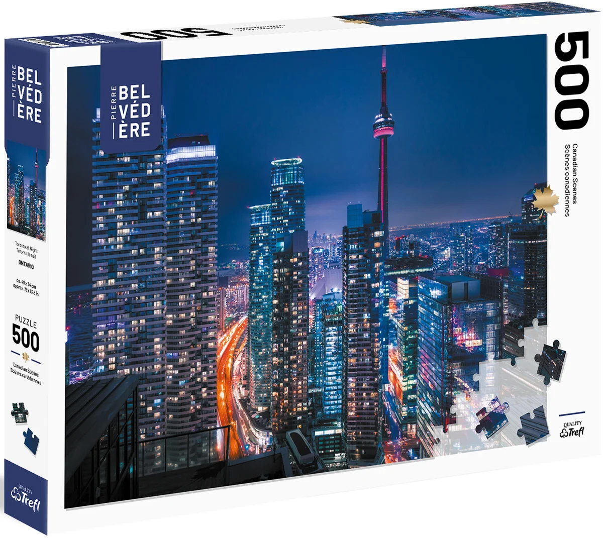 Toronto At Night, Ontario