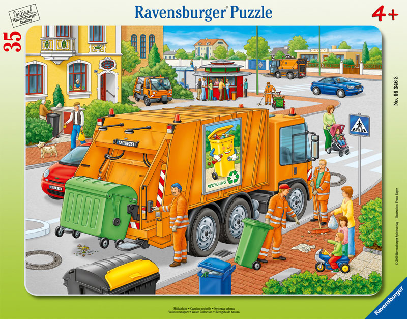 Waste Collection Vehicles Jigsaw Puzzle