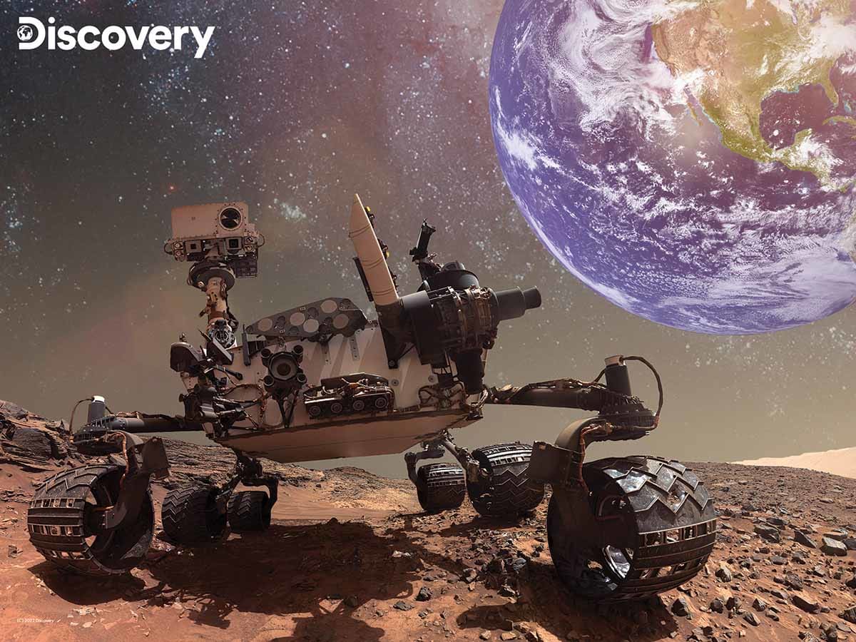 Rover On Mars - Discovery Space