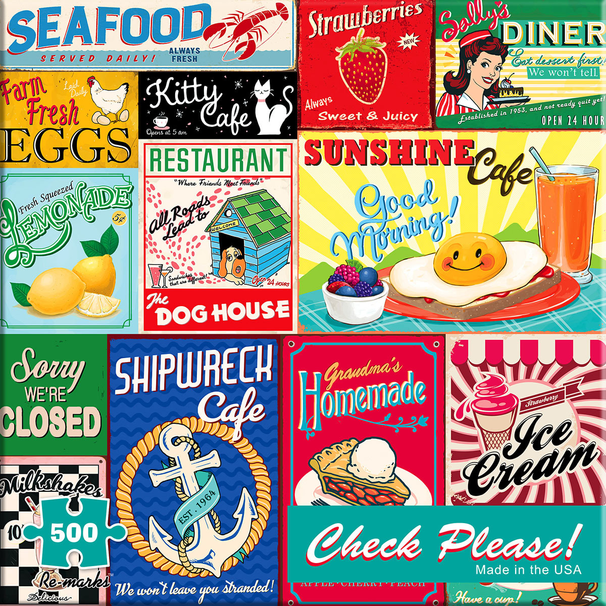 Vintage Signs Nostalgic & Retro