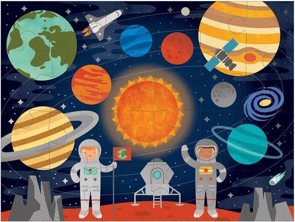 Floor Puzzle Outer Space