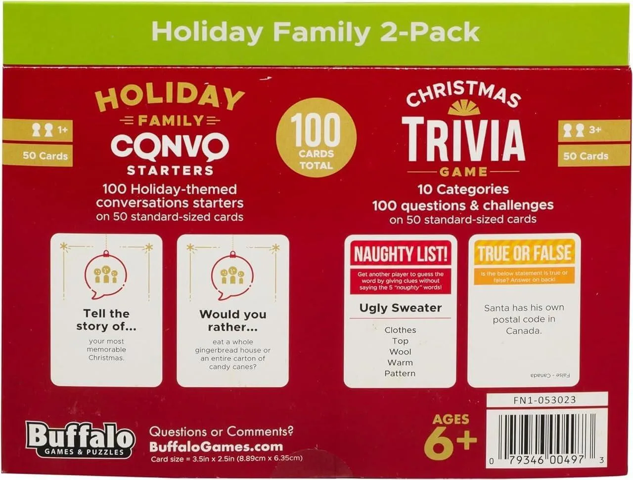 Holiday Family Convo & Christmas Trivia Games