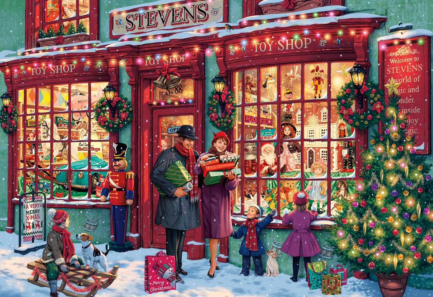 Holiday Collection: Christmas Toyshop Winter