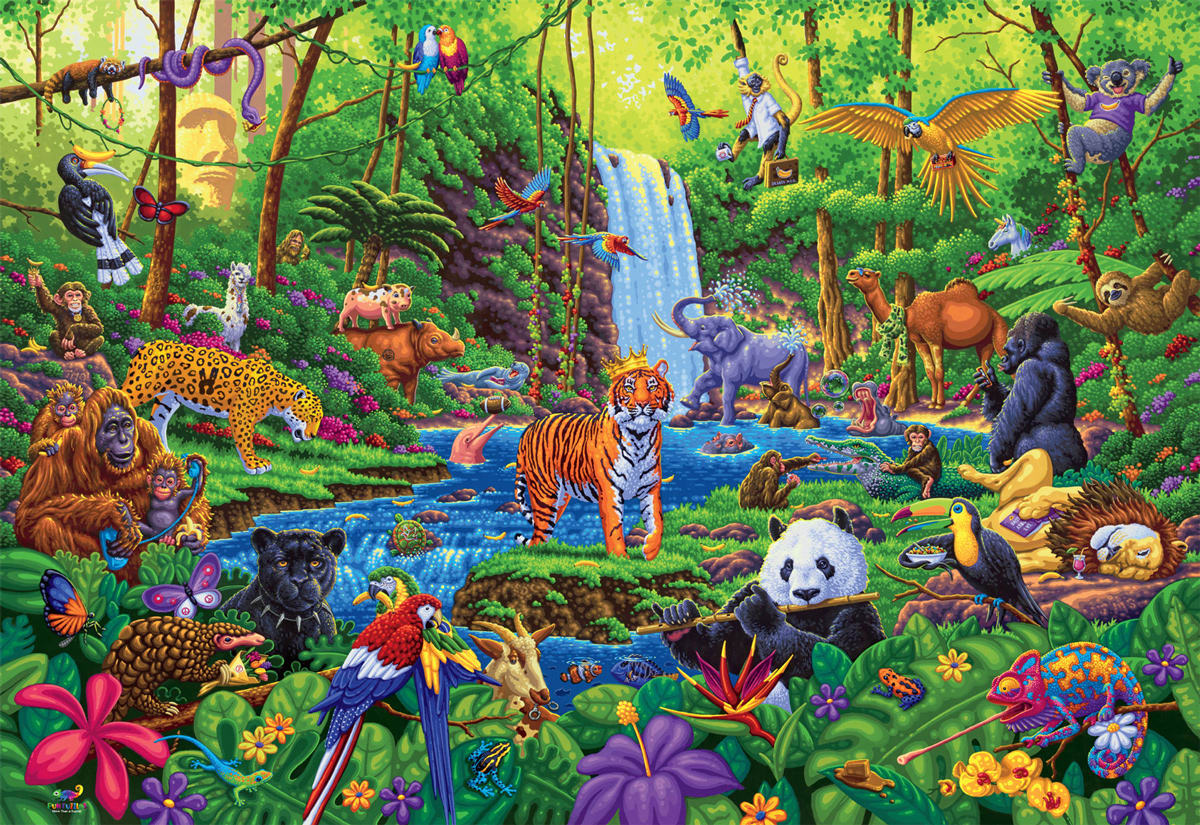 Jungle Jumble - Scratch and Dent Jungle Animals