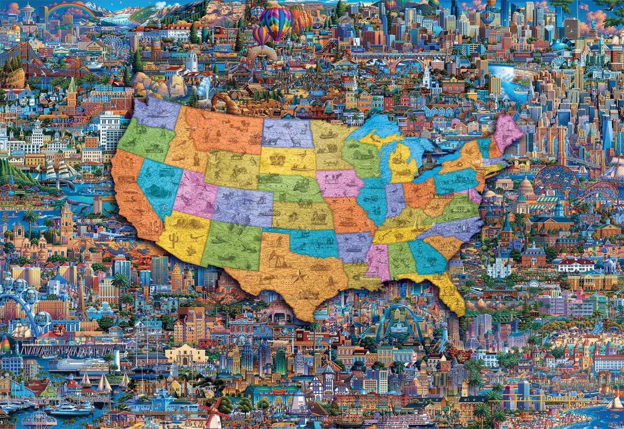 Best of America Maps & Geography