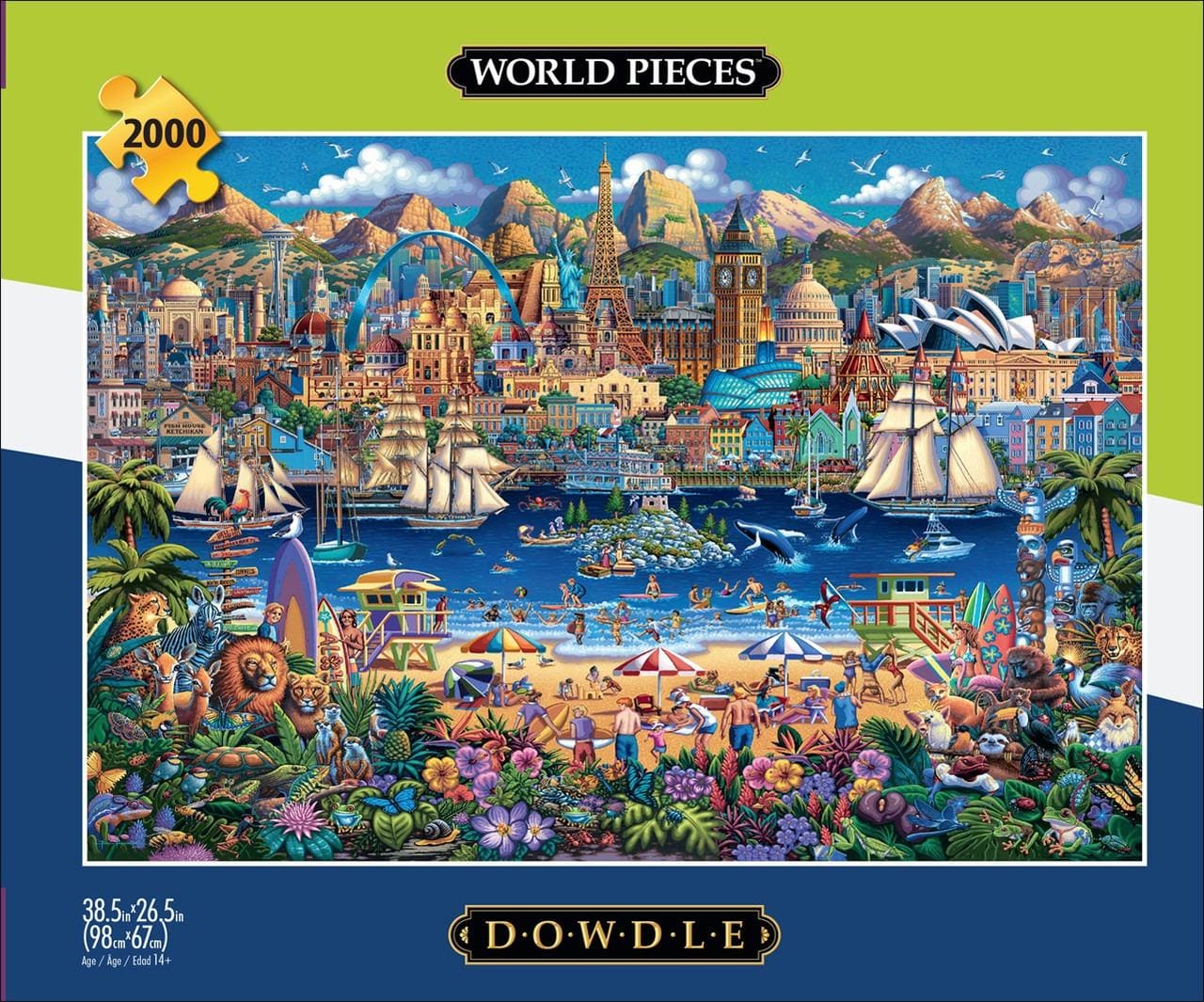 Playful Art Series: Dowdle World Pieces