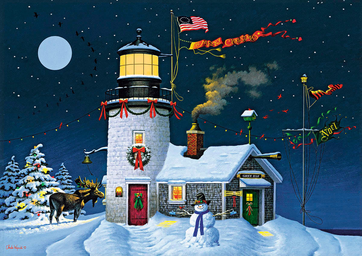 Holiday Collection: Take Out Window Lighthouse