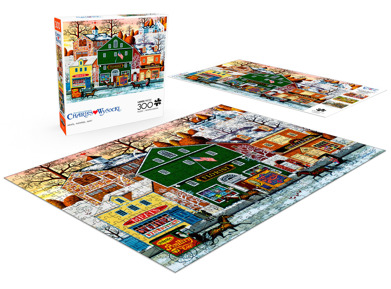 Meats, Flowers, Hats