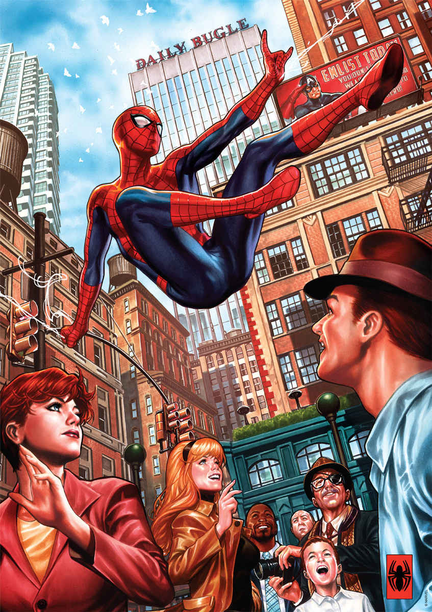 The Amazing Spider-Man #24 Variant Superheroes Jigsaw Puzzle