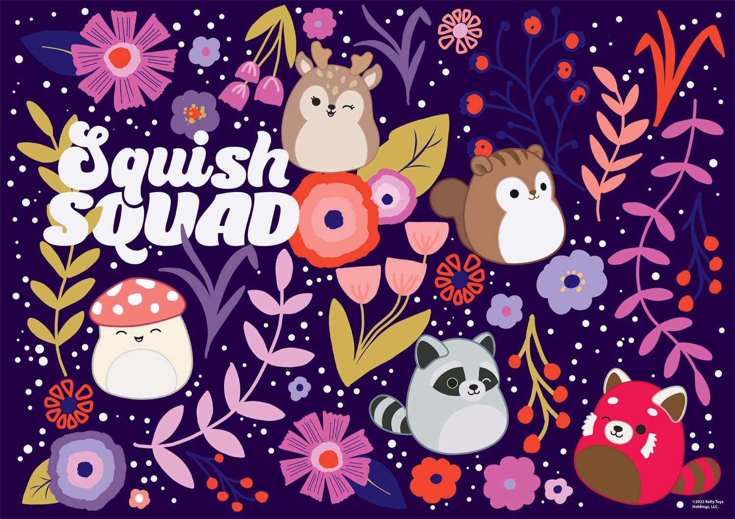 Squish Squad Animals Jigsaw Puzzle