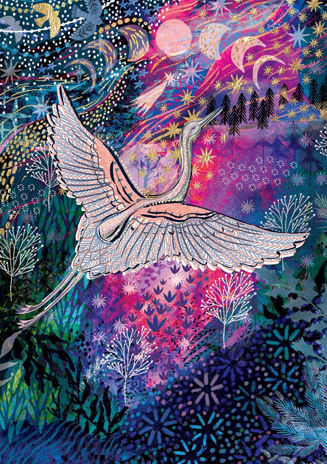 Bonjour: Crane Magic Birds