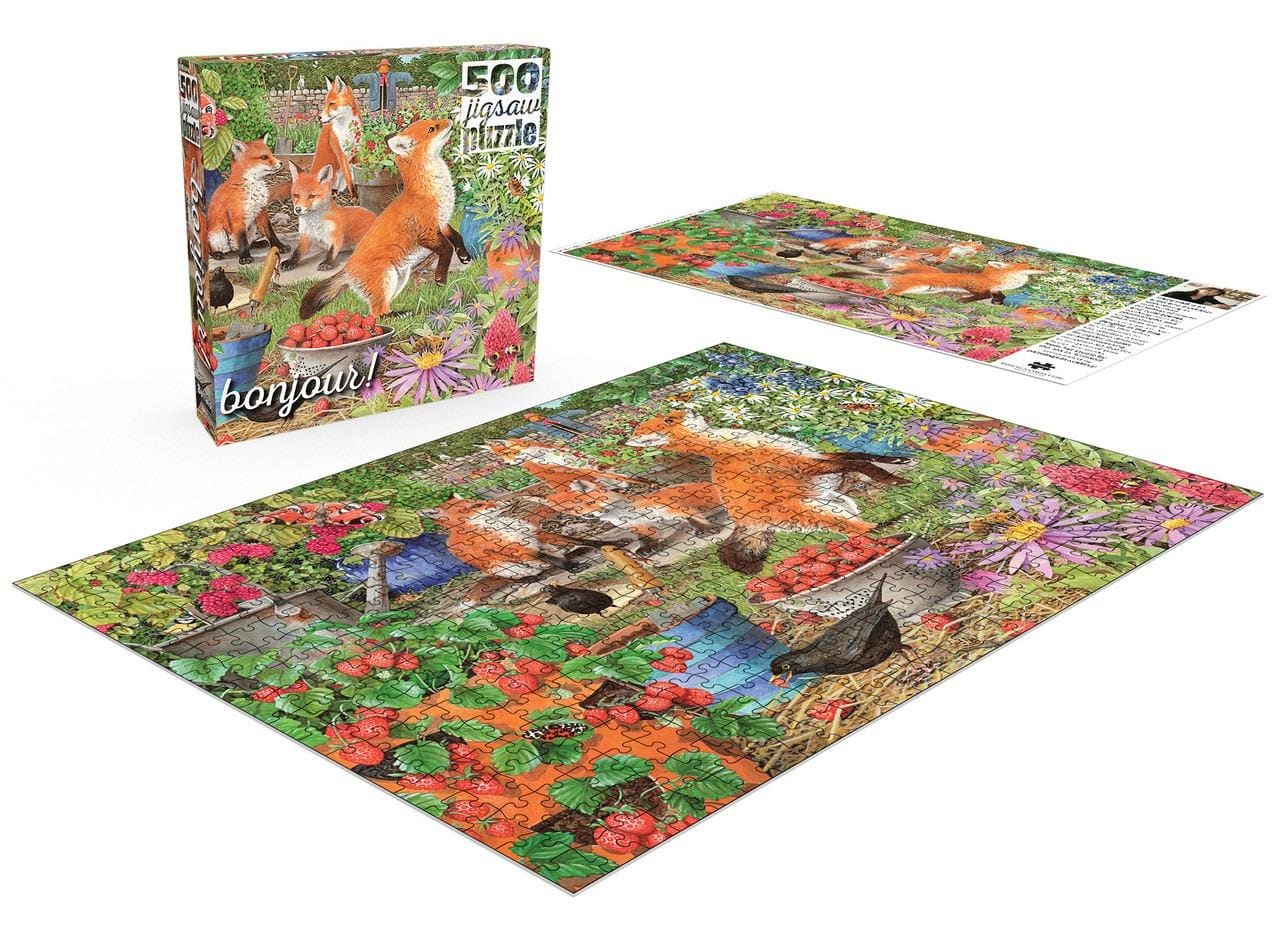 Bonjour: Foxes in the Veggie Patch