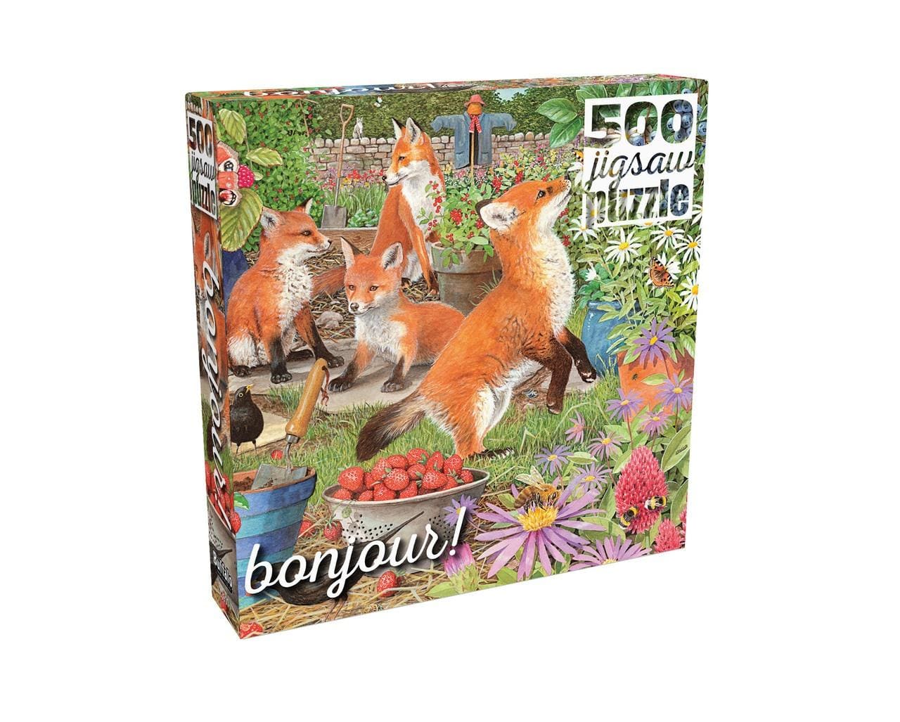 Bonjour: Foxes in the Veggie Patch