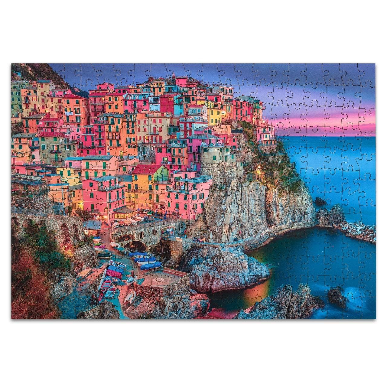 Wood Puzzle: Cinque Terre