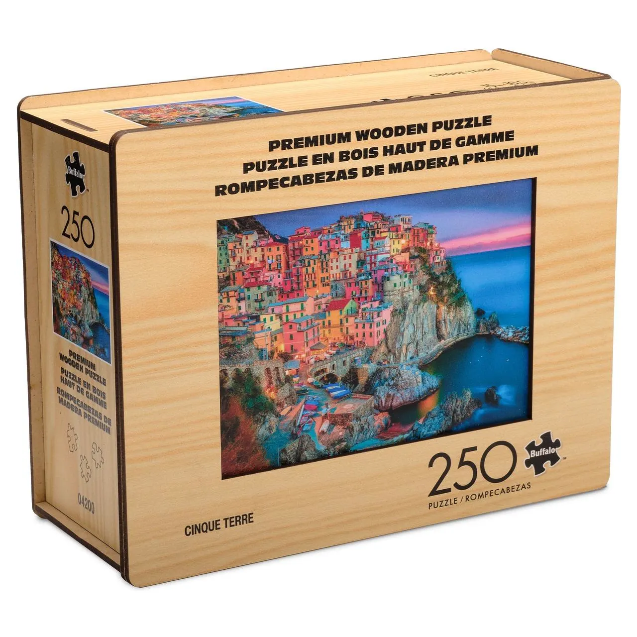 Wood Puzzle: Cinque Terre
