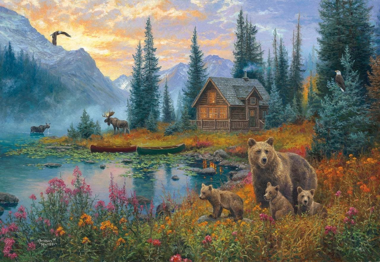 Silver: Wilderness Retreat Bear