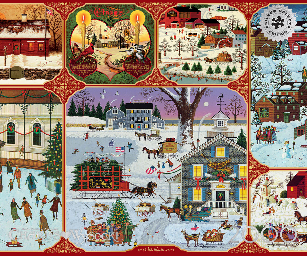 Silver: Wysocki Winter Collage Winter