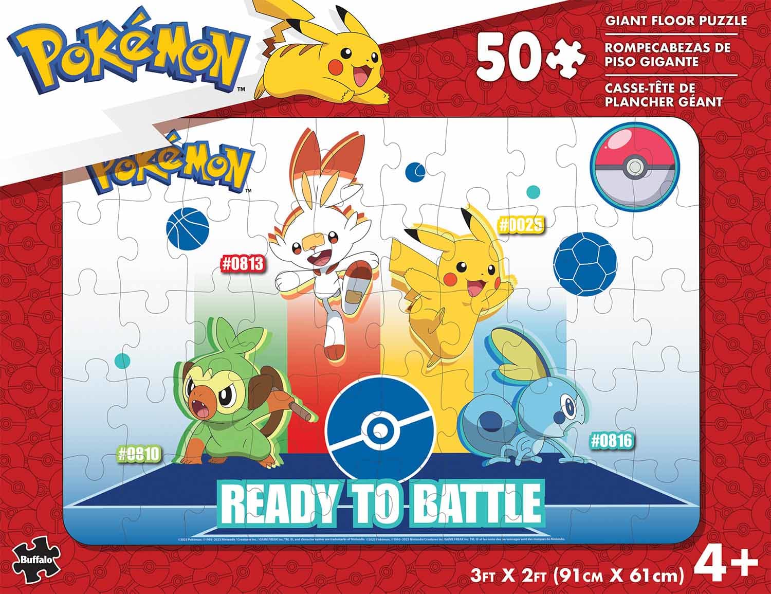 Pokemon Floor Puzzle