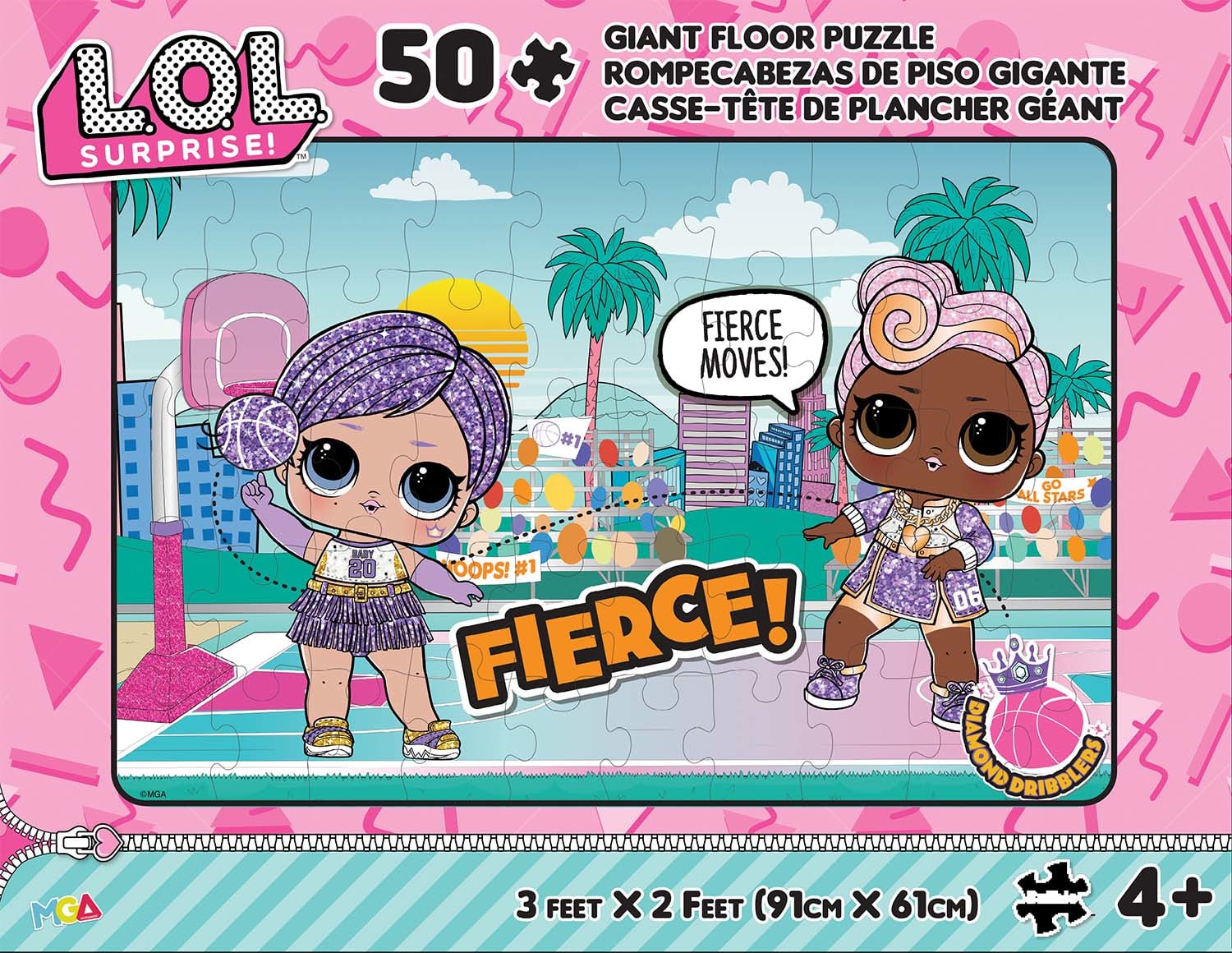 LOL! All Star Sports Floor Puzzle