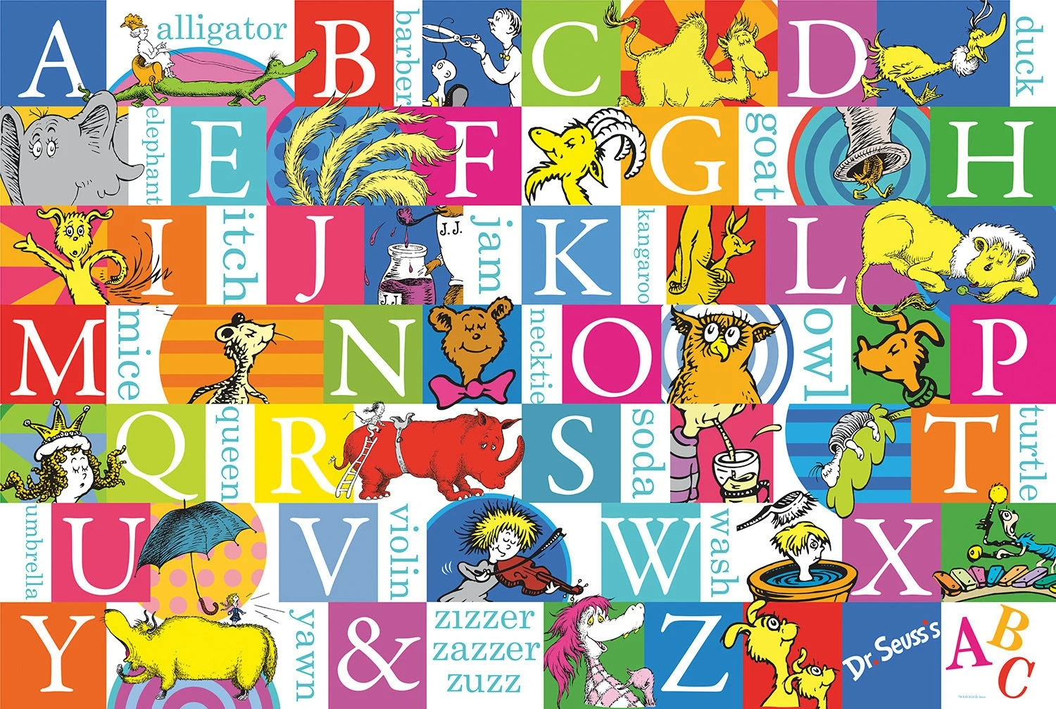 Dr. Seuss Alphabet Books & Reading