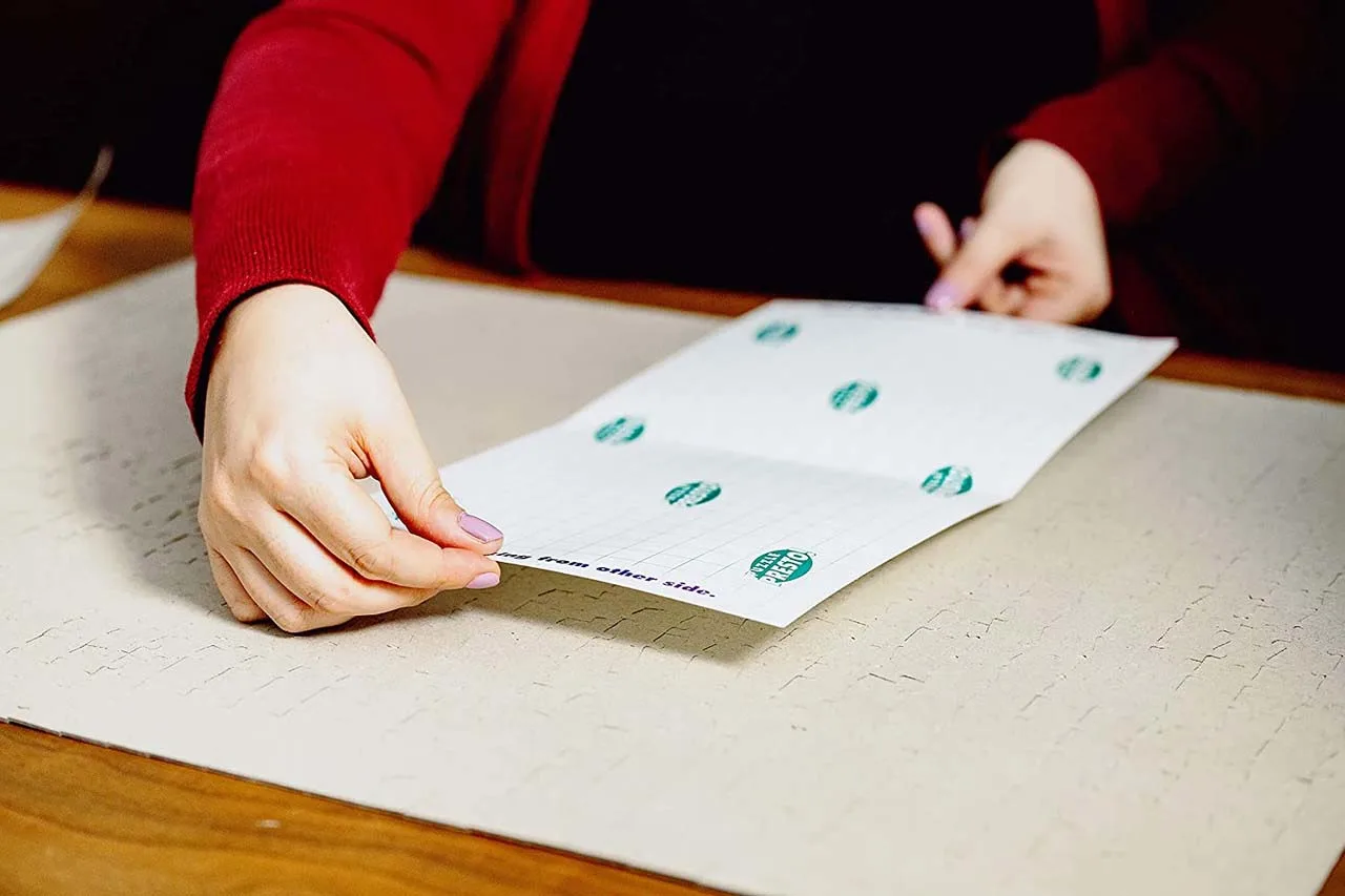 Peel & Stick Puzzle Saver