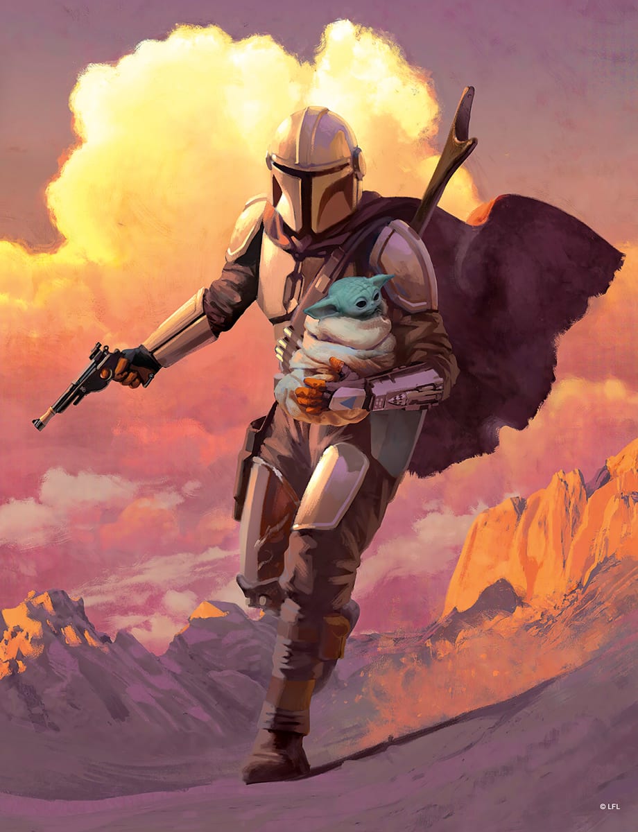 Star Wars&trade; Mandalorian 4-in-1 Star Wars Multipack Puzzle Collector's Edition