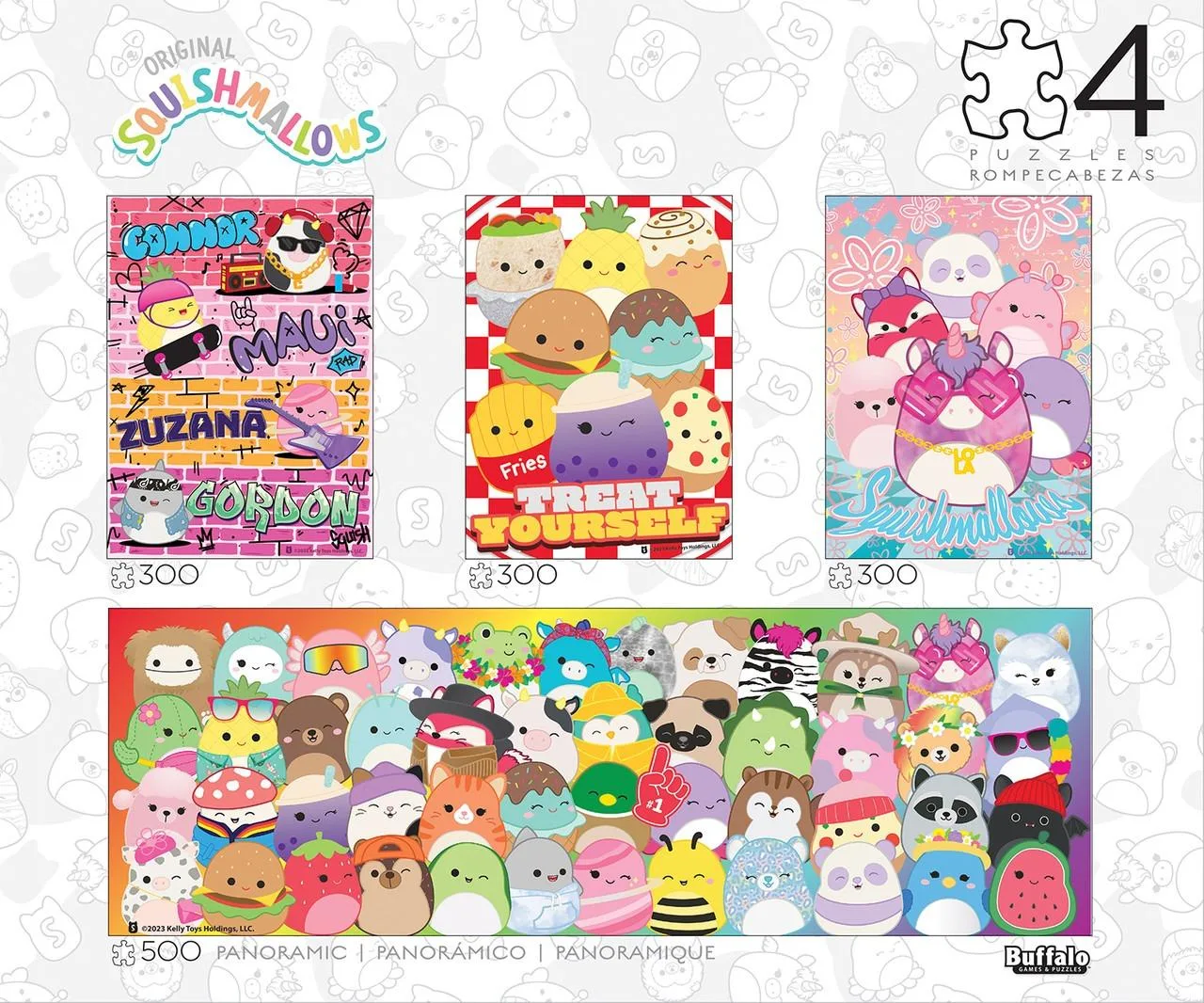 4 X 1 Multipack - Squishmallow Party Pack - Scratch and Dent Collage