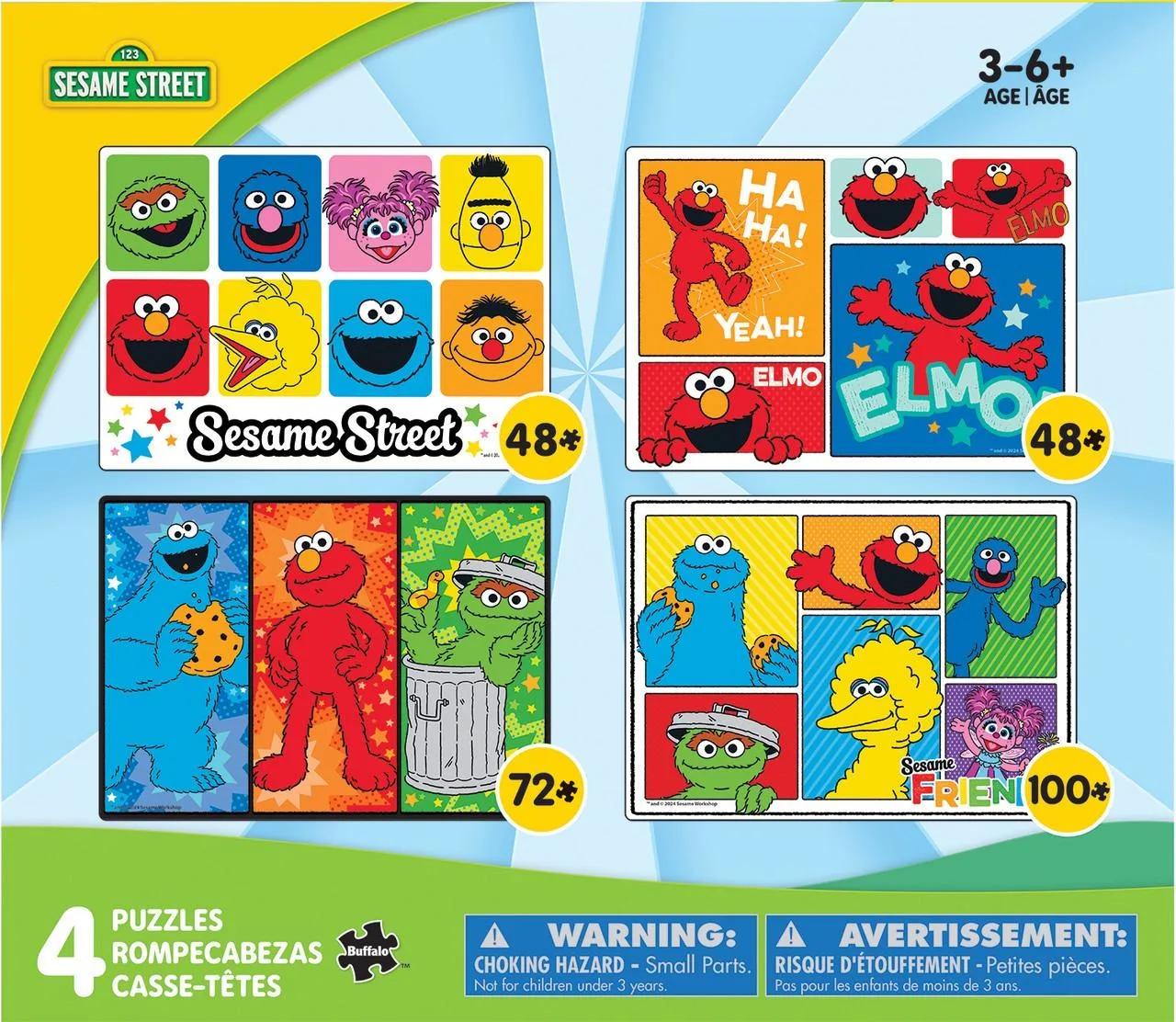 4 X 1 Kids Multipack - Sesame Street Movies & TV