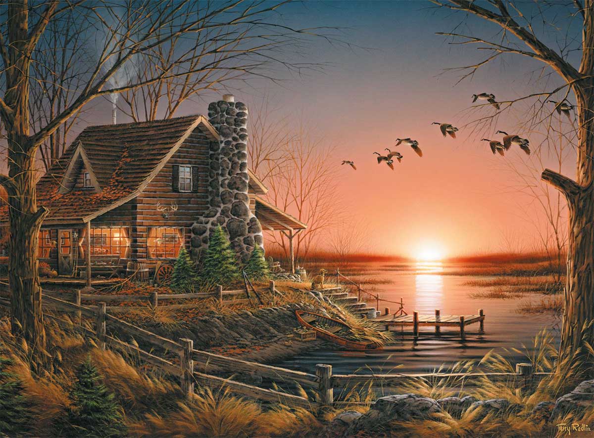 Comforts of Home Lakes & Rivers Jigsaw Puzzle