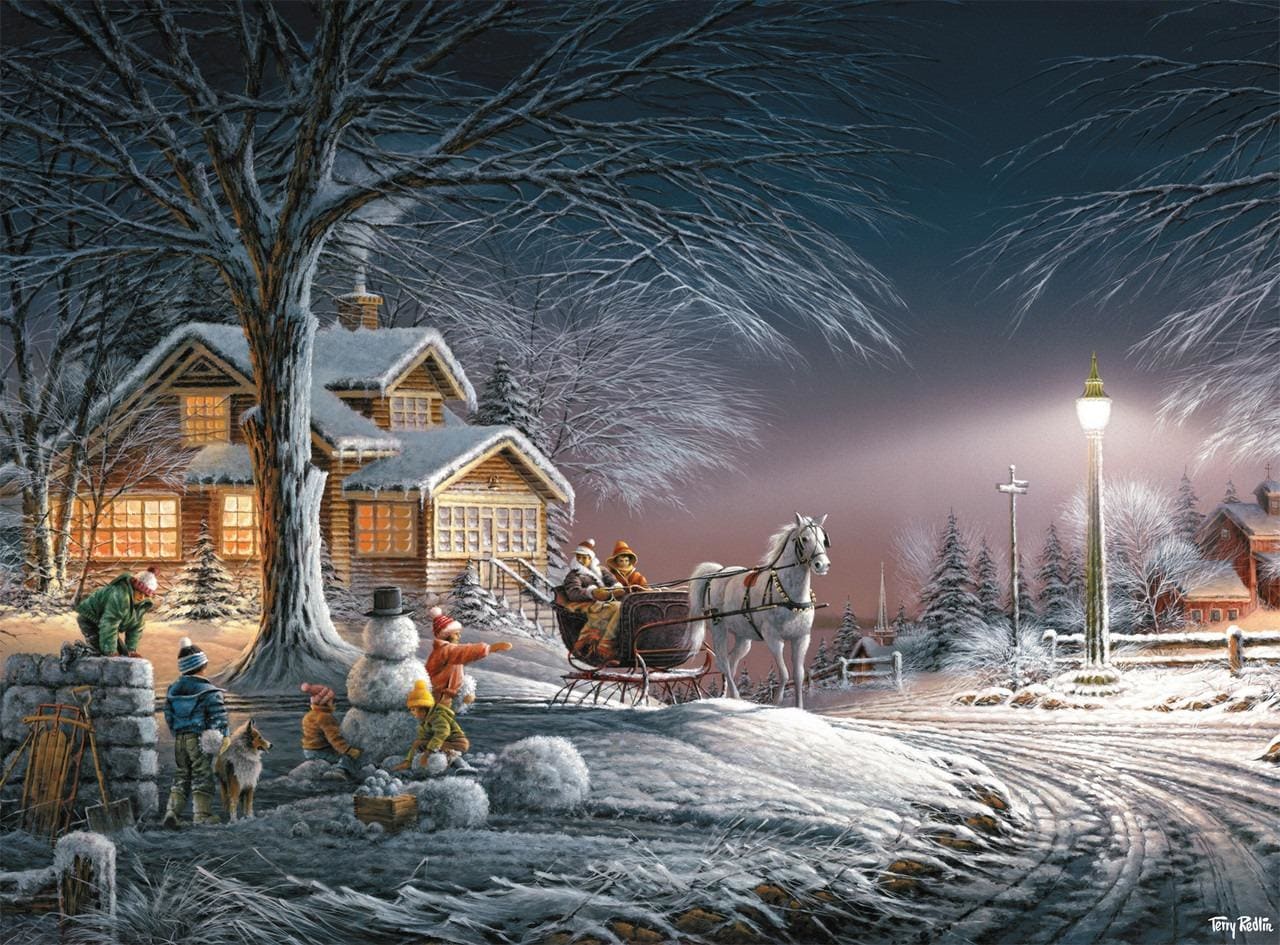 Terry Redlin: Winter Wonderland Winter